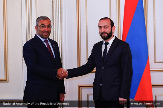 Երկու բարեկամ ժողովուրդներն ունեն հարաբերությունների զարգացման մեծ կամք. Արարատ Միրզոյանն ընդունել է ԱՄԷ պետնախարարին