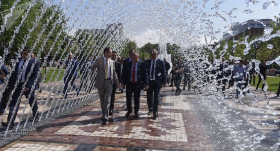 Новый роскошный парк открылся в Ереване — на церемонии присутствовал Никол Пашинян