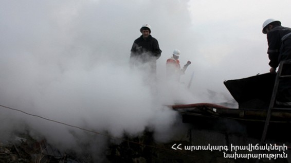 Հրդեհ է բռնկվել Նուբարաշենի աղբանոցում