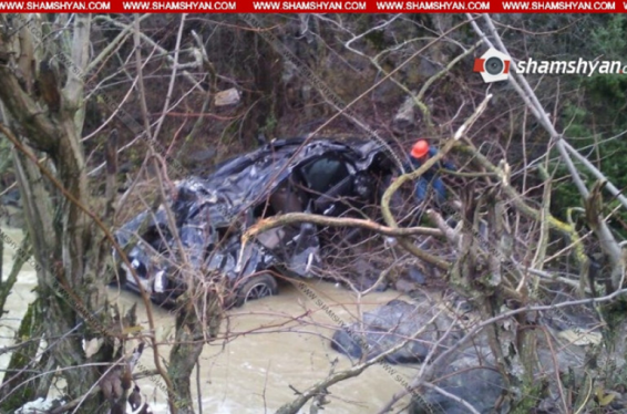 BMW–ն ընկել է Հրազդան գետը. կան մեկ զոհ և մեկ տուժած