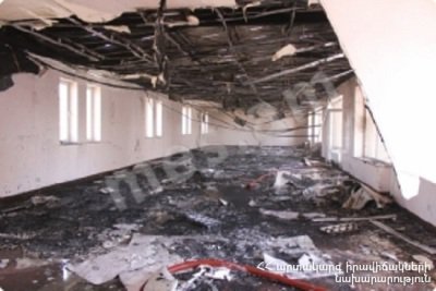 Հրդեհ՝ «Մասիս» ավտոտեխսպասարկման կետում