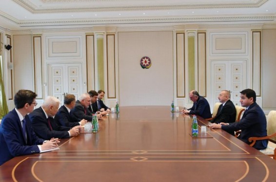 Ալիևը Բաքվում ընդունել է ԵԱՀԿ Մինսկի խմբի համանախագահներին