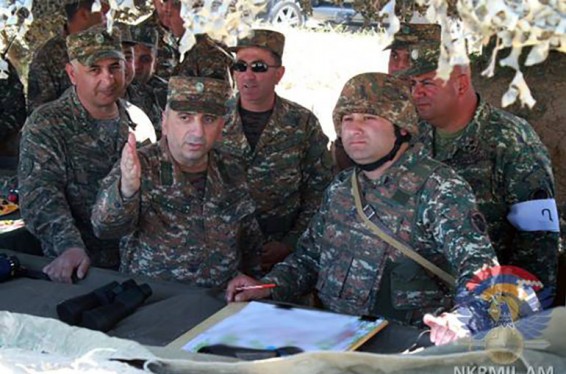 Արցախի «Տիգրանակերտ» զորավարժարանում գումարտակային մարտավարական զորավարժություն է անցկացվել