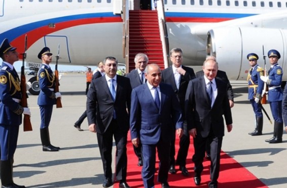 Մեկնարկել է Պուտինի այցն Ադրբեջան