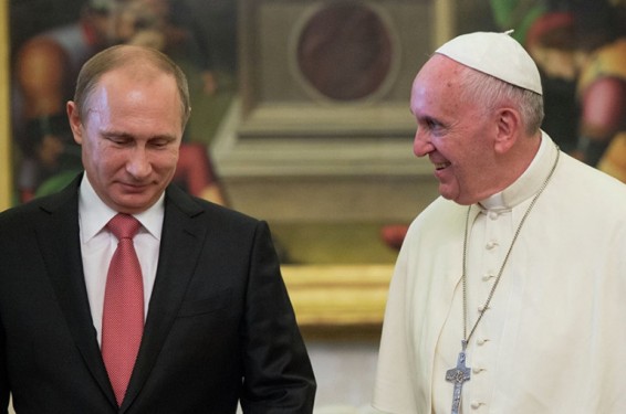 Պուտինը հանդիպում կունենա Հռոմի պապի հետ