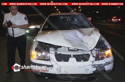 Մահվան ելքով վրաերթ Երևանում. 33-ամյա վարորդը Samand-ով վրաերթի է ենթարկել մոտ 50 տարեկան հետիոտնին. վերջինս հիվանդանոցի ճանապարհին մահացել է. ժամանել են Երևանի ՃՈ պետը, տեղակալը ու քննչական բաժնի պետը