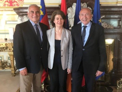 Դեսպան Հասմիկ Տոլմաջյանը Լիոնի քաղաքապետի հետ քննարկել է հայ-ֆրանսիական ծրագրերը