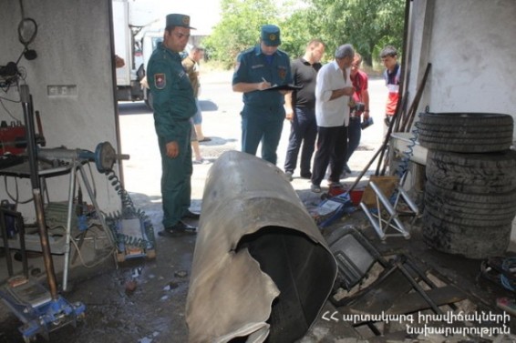 Գեղանիստ գյուղի տներից մեկում պայթյունի հետևանքով մեկ մարդ մահացել է