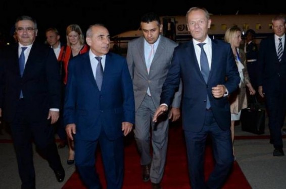 Դոնալդ Տուսկը ժամանել է Ադրբեջան