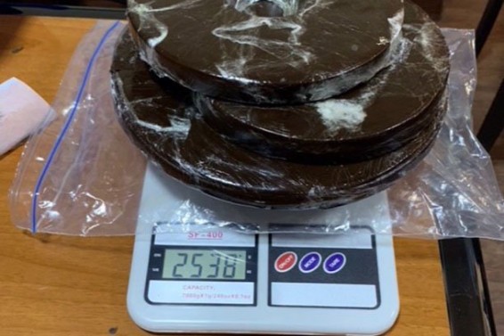 ՊԵԿ-ը կանխել է 2.5կգ «ափիոն» տեսակի թմրամիջոցի տեղափոխման աննախադեպ փորձ