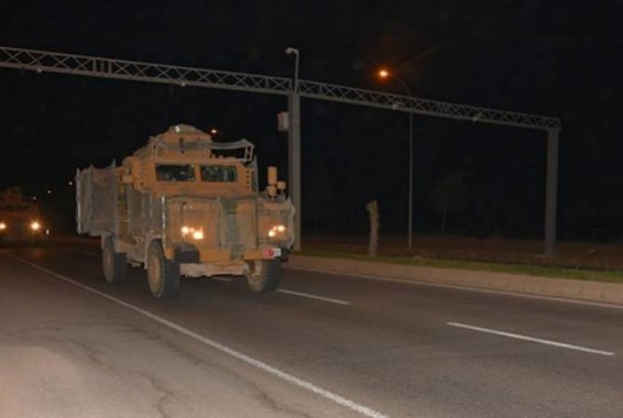 Թուրքիան Սիրիայի սահման է ուղարկել 12 ռազմամեքենա