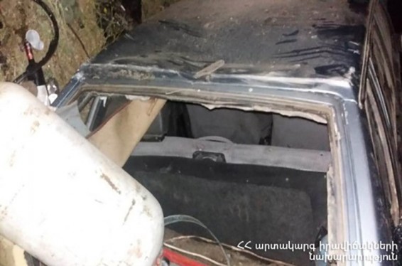 Կոտայքի մարզում մեքենան մոտ 10մ գլորվել է ձորակը. վարորդը տեղում մահացել է