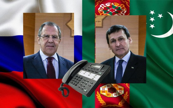 Состоялся телефонный paзговор С.В.Лаврова с Туркменистана
