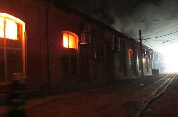 В одесском отеле произошел масштабный пожар, 8 погибших