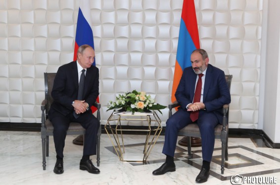Երևանում ընթանում է Նիկոլ Փաշինյանի և Վլադիմիր Պուտինի հանդիպումը