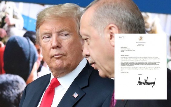 Эрдоган выкинул письмо Трампа с призывом «не быть дураком» в мусорную корзину