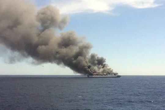 Պուերտո Ռիկոյում տարհանել են վառվող լաստանավի բոլոր ուղևորներին