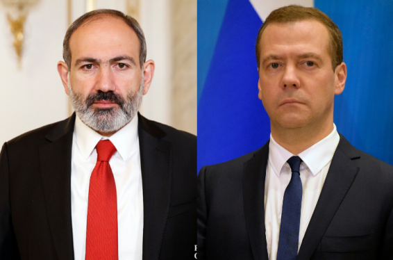 Վարչապետը հեռախոսազրույց է ունեցել ՌԴ վարչապետի հետ