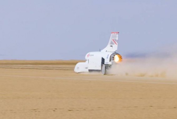 Bloodhound LSR ռեակտիվ ավտոմոբիլը մինչեւ 790 կմ/ժ արագություն Է զարգացրել
