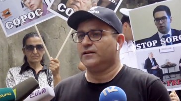 «Ազատությու՛ն Նիկոլ Փաշինյանին Սորոսից» խորագրով բողոքի ակցիա՝ «Բաց հասարակության հիմնադրամներ Հայաստան» գրասենյակի դիմաց․ ուղիղ