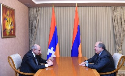 Բակո Սահակյանը հանդիպել է Արմեն Սարգսյանի հետ