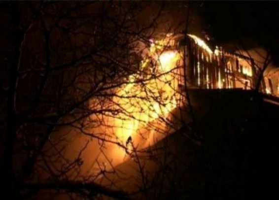 Հրդեհ Գյումրիում