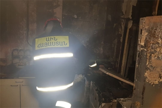 Հրդեհ Հրազդանի բնակարաններից մեկում