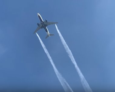 VIDEO: В Лос-Анджелесе самолёт сбросил топливо над тремя школами