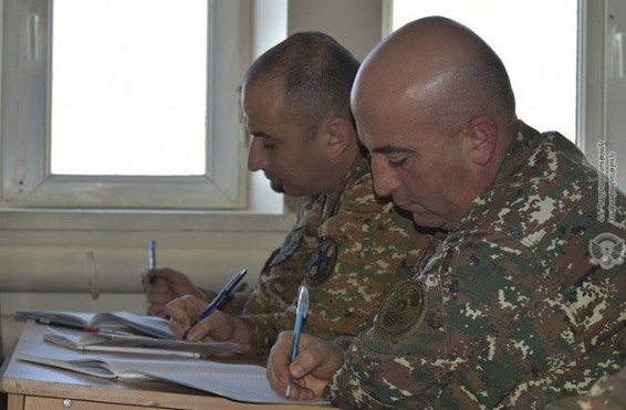 5-րդ զորամիավորումում անցկացվում են եռօրյա հավաքներ