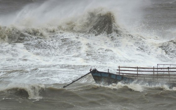 Ճապոնիայի Հոնսյու կղզուն հզոր թայֆուն է մոտենում