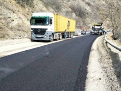 Մ6 ճանապարհի՝ Ալավերդի քաղաքով անցնող հատվածում մեկնարկել են ասֆալտապատման աշխատանքները
