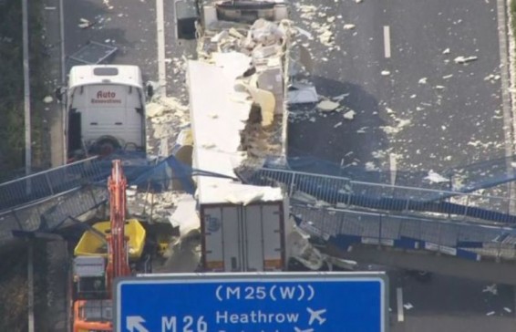 Քենթ կոմսությունում փլվել է հետիոտնի համար նախատեսված կամուրջը