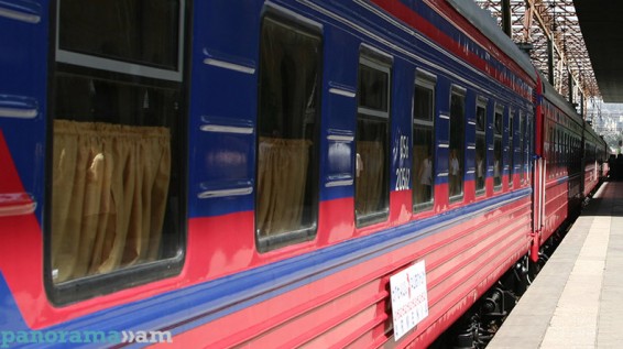 С 14 по 24 марта отменяется курсирование международного поезда Ереван-Тбилиси-Ереван