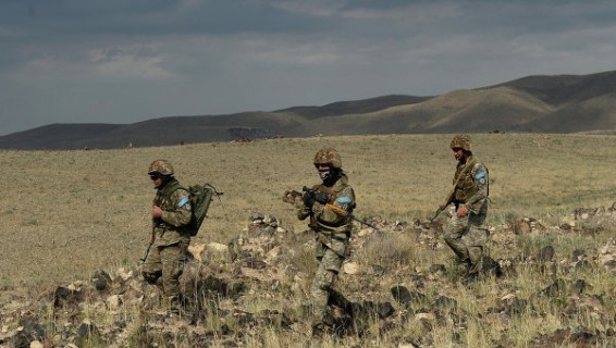 Очередной контингент армянских миротворцев вернулся из Афганистана