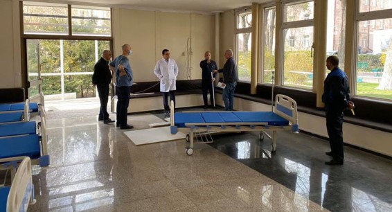 Экс-глава Минздрава Армении показал один из будущих изоляторов для зараженных Covid-19