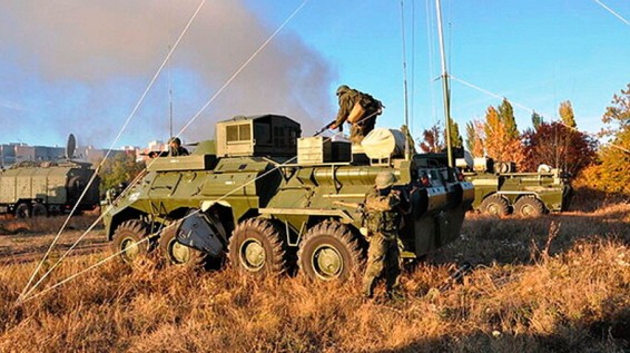 Связисты российской военной базы в Армении отработали действия в условиях радиоэлектронного подавления средствами РЭБ