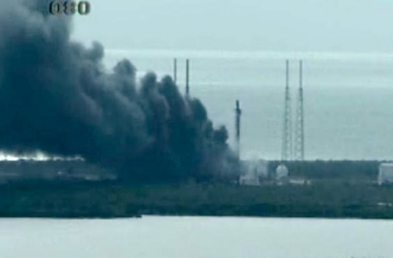 Falcon 9 հրթիռը պայթել է թեթսային գործարկման ժամանակ