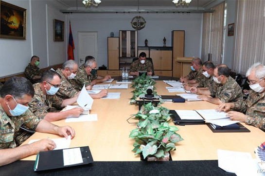 ՊԲ-ում Ջալալ Հարությունյանի ղեկավարությամբ անցկացվել է ծառայողական խորհրդակցություն