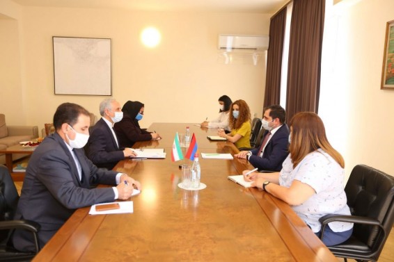 Սուրեն Պապիկյանն ընդունել է Իրանի նորանշանակ դեսպան Աբբաս Զոհուրիին
