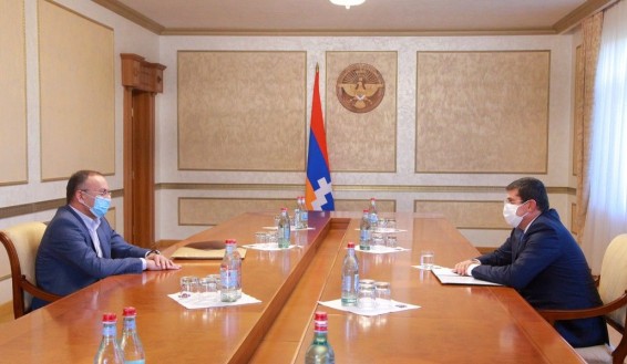 Արցախի նախագահն ընդունել է Սեյրան Օհանյանին