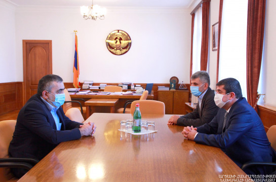 Արայիկ Հարությունյանն ընդունել է ՀՅԴ Բյուրոյի նախագահ Արմեն Ռուստամյանին