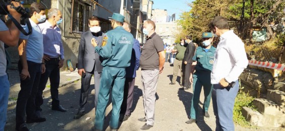 Հանձնարարել եմ պայթյունից տուժած բնակիչներին ապահովել ժամանակավոր կացարաններով․ Հայկ Մարության