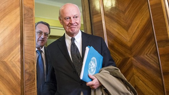 Де Мистура назвал соглашение по Сирии между РФ и США приоритетом для ООН