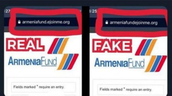 Айкак Аршамян предупредил о фишинговом сайте Всеармянского фонда «Айастан»