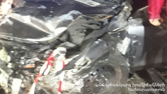 Բախվել են ավտոմեքենաներ, կա երկու զոհ և տուժած