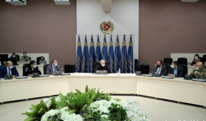 Ցոլակյանն ու իր տեղակալը հրաժեշտ տվեցին ԱԻՆ աշխատակիցներին