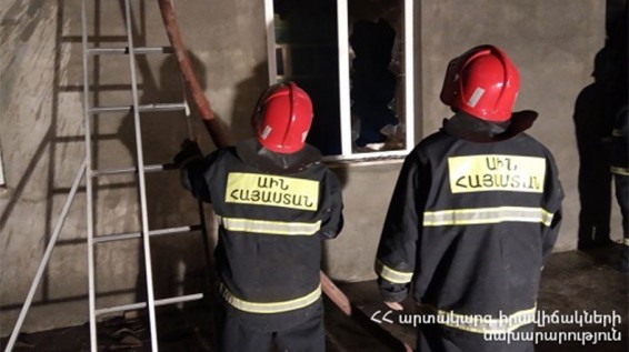 Գոռավանում տուն է այրվել