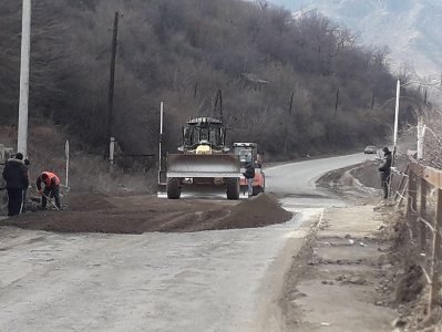 Քննարկվում է Հաղպատի խաչմերուկից մոտ 1 կմ հեռավորության վրա մեծ ծավալի ժայռային հանույթի հարցը
