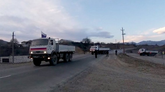 Ռուս խաղաղապահները 185 տոննա բեռ են հասցրել Քարվաճառի շրջան