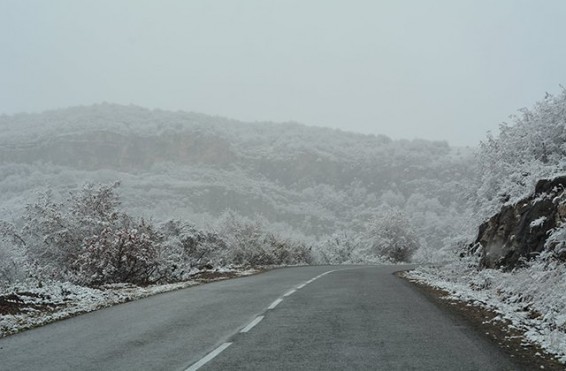 Շուշի-Բերձոր-Գորիս հատվածում մառախուղի պատճառով տեսանելիությունն անբավարար է
